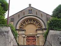 Saint Agnan - Eglise romane - Porche